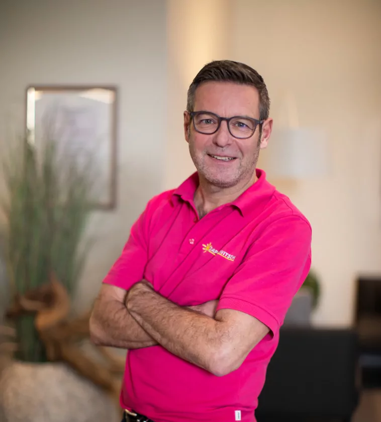 Markise als Sonnenschutz Mitarbeiter Stephan Lang